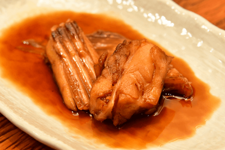 かすべの煮つけ - 札幌 居酒屋道