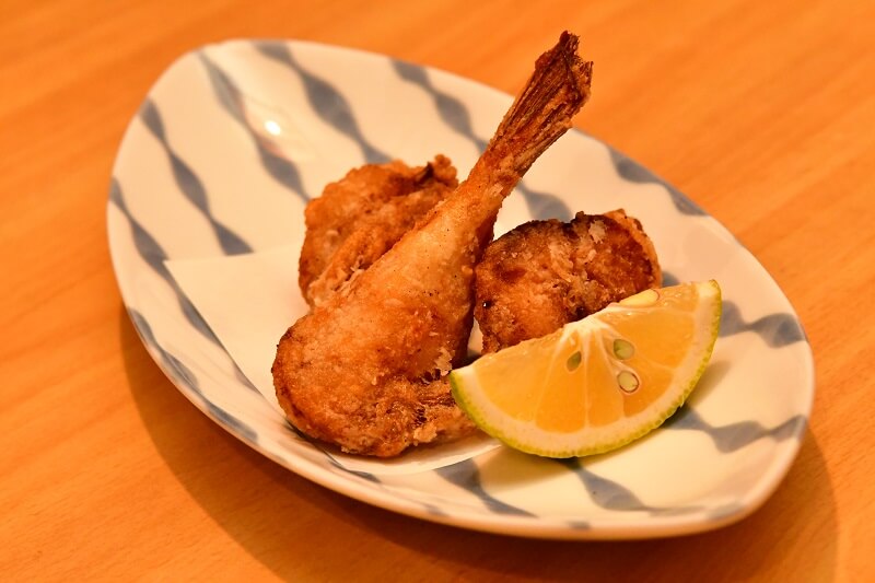 ふぐの唐揚げ - 札幌 居酒屋道